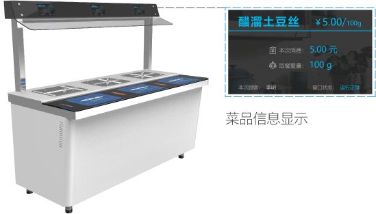智慧選餐自動稱重結算系統(tǒng)