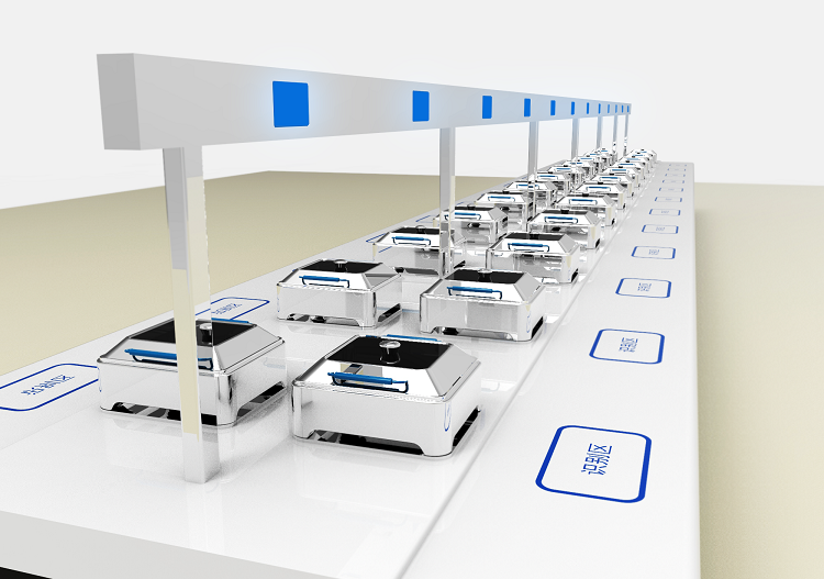 廣州（桌式）無(wú)感智能稱重臺(tái)廠家