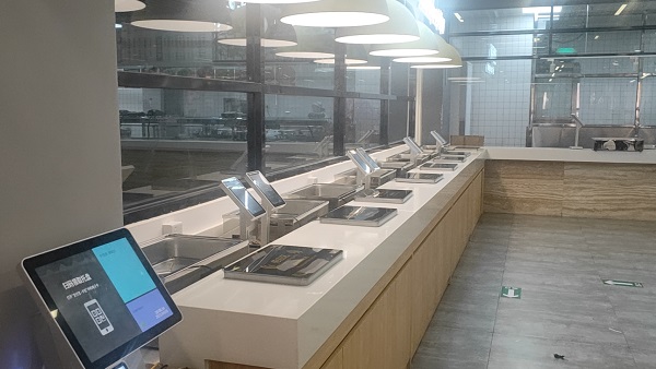 戈子科技自選餐廳稱重結(jié)算系統(tǒng) 助力企業(yè)建設(shè)智慧食堂