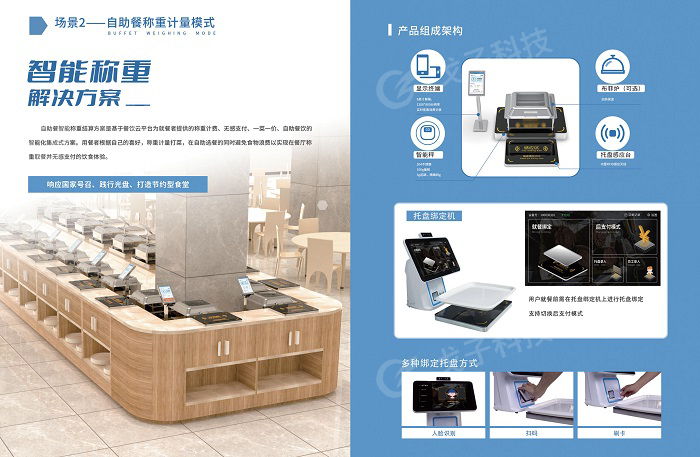 智慧食堂時(shí)代，戈子科技稱重結(jié)算臺震撼上市！